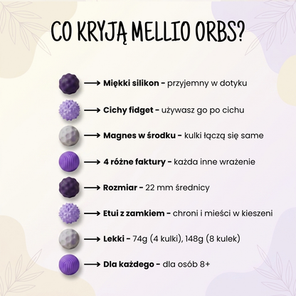 Mellio ORBS - Antystresowe Kulki Magnetyczne