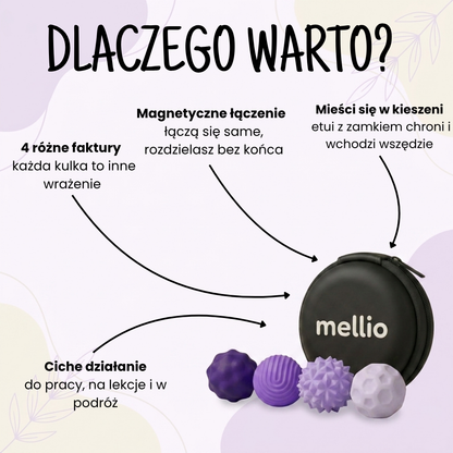 Mellio ORBS - Antystresowe Kulki Magnetyczne